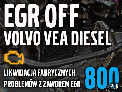 Usunięcie zaworu EGR Volvo VEA